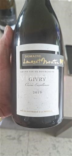 Burgundy Givry Domaine Laurent Mouton Excellence 2019