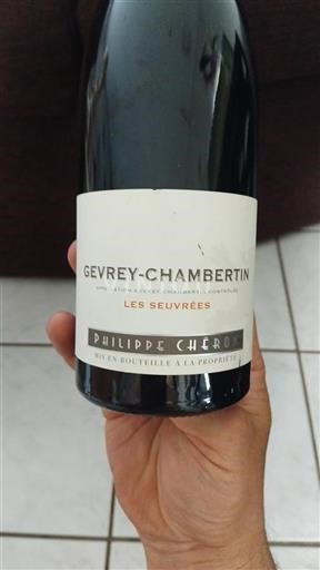 Bourgogne Gevrey-chambertin Philippe Cheron Les Seuvrées 2019