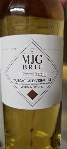 Roussillon Muscat de Rivesaltes Domaine Vézian MJG Briu 2022