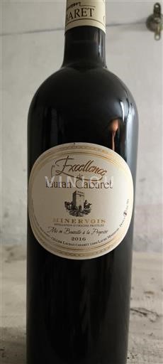 Vin Rouge sec Excellence de Lauran Cabaret Lauran Cabaret 2016 France Languedoc Minervois