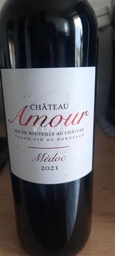 Bordeaux Médoc Château Amour 2021