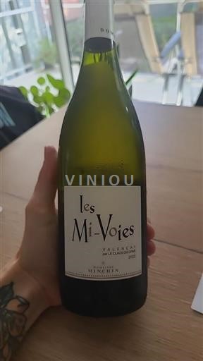 Vin Blanc sec Les Mi-Voies Domaine S Minchin 2022 France Vallée de la Loire Valençay