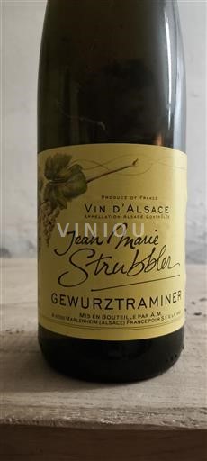 Alsazia Grand Cru Jean Marie Strubler Gewurztraminer 2015