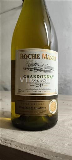 Languedoc-Roussillon Pays d'Oc Roche Mazet Rondeur & Equilibre 2017