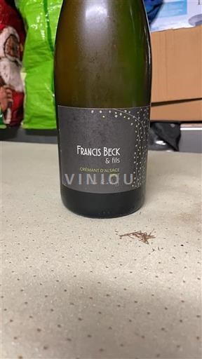 Elsass Crémant d'Alsace Francis Beck & fils Le Riesling Ohne Jahrgang