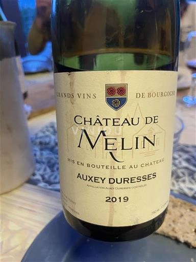 Borgogna Auxey-Duresses Château Melin 2019