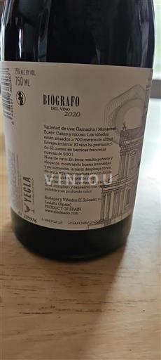 Murcia Yecla Bodegas y Viñedos El Soleado Biógrafo del Vino 2020