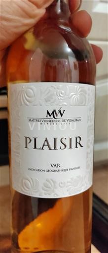 Provence, Nedre Rhônedal, Korsika Var Maîtres Vignerons de Vidauban Plaisir Ikke årgangsbestemt
