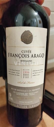 Roussillon Rivesaltes Les Vignerons des Côtes Agly François Arago 1996