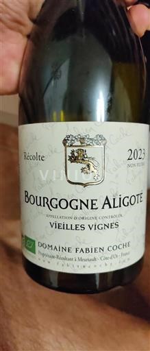 Burgundy Bourgogne Aligoté Domaine Fabien Coche Vieilles Vignes 2023
