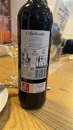 La Rioja Rioja Azpilicueta Crianza 2021