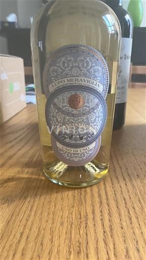 Vin Blanc sec Uno di Uno Lupo Meraviglia Non millésimé Italie Sicile