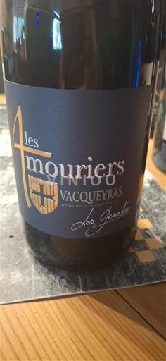 Rhônevallei Vacqueyras Les Amouriers Les Genestes Niet-geïntegreerd