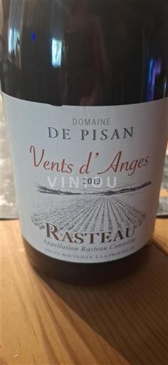Valle del Rodano Rasteau Domaine Pisan Vents d'Anges 2013