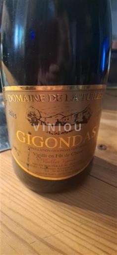 Valle del Rodano Gigondas Domaine La Tuilière 2015