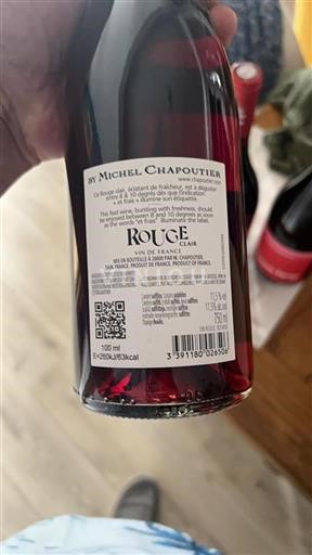 Údolí Rhôny Nespecifikováno Michel Chapoutier Rouge Clair 2024