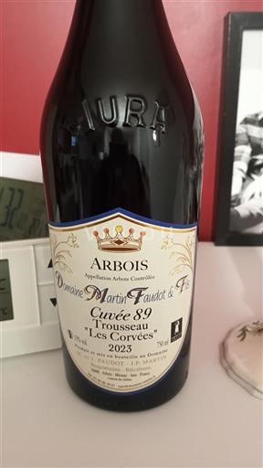 Jura Arbois Domaine Martin Faudot & Fils 89 Trousseau 'Les Corvées' 2023