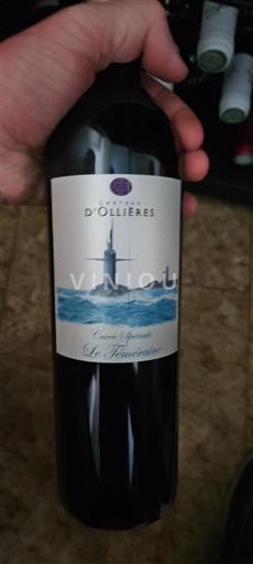 Provenza Non specificato Château Ollières Le Téméraire Senza annata