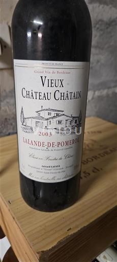 Bordeaux Lalande-de-Pomerol Château Vieux Châtain 2003