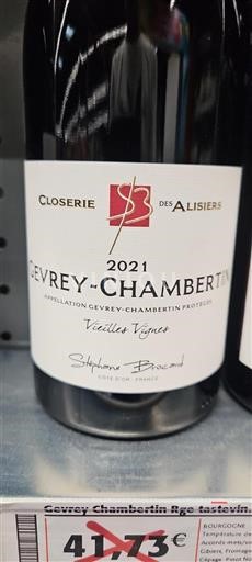 Burgundy Gevrey-Chambertin Stephane Brocard Vieilles Vignes 2021