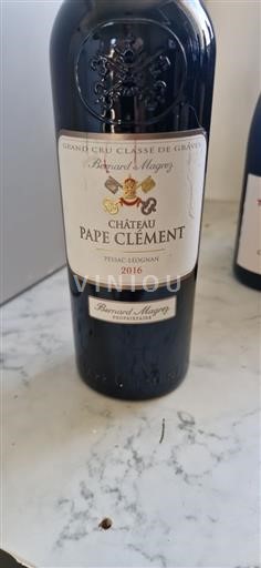 Bordeaux Pessac-Léognan Grand Cru Château Pape Clément 2016