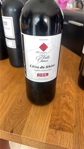 Valle del Rodano Côtes-du-Rhône Terrasse de Vallis Clausa 2016