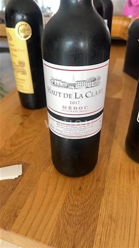 Bordeaux Médoc Haut de la Clare Médoc 2017