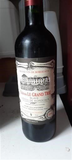 Bordeaux Blaye-Côtes-de-Bordeaux Château Le Grand Trié 2016