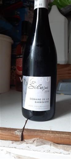 Valle della Loira Non specificato Domaine La Barbinière Les Silex 2016