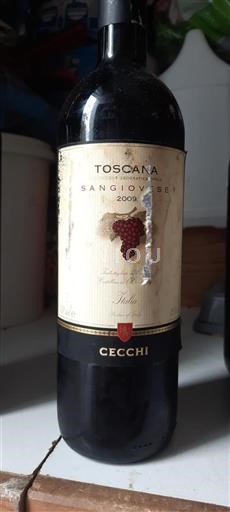 Vin Rouge sec Cecchi 2009 Italie Toscane
