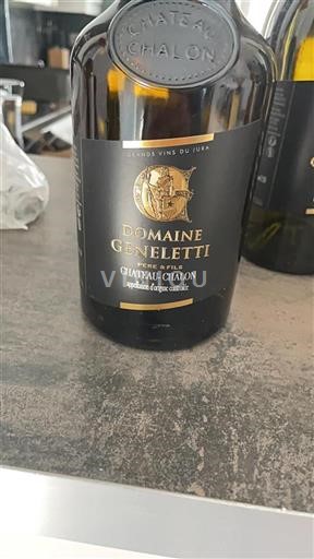 Vin Rouge sec Domaine Geneletti 2010 France Jura Château-chalon vin_jaune