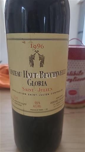 Bordeaux Saint-Julien Château Haut-Beychevelle Gloria 1996
