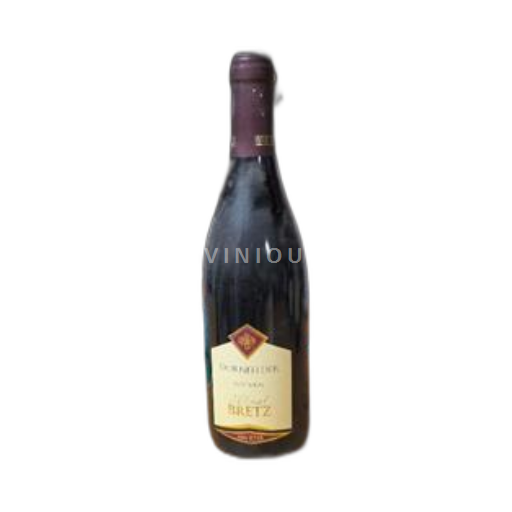 Vin Rouge sec Dornfelder Bretz 2008 Allemagne Rheinhessen
