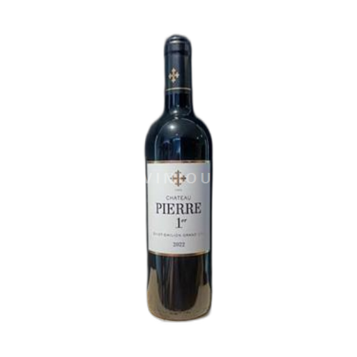 Vin Rouge sec Château Pierre 1er 2022 France Bordeaux Saint-Émilion Grand Cru