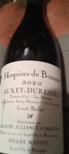 Bourgondië Auxey-Duresses Premier Cru Hospices de Beaune Boillot 2020
