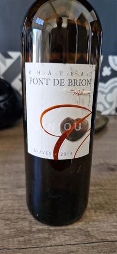 Bordeaux Graves Château Pont de Brion Millésime 2014