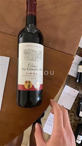 Bordeaux Château Colombier 2018