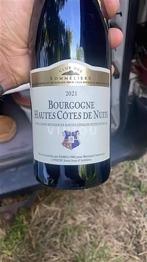 Burgundy Unspecified Club des Sommeliers 2021