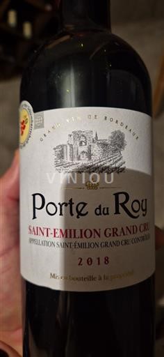 Burdeos Saint-Émilion Grand Cru Porte du Roy 2018