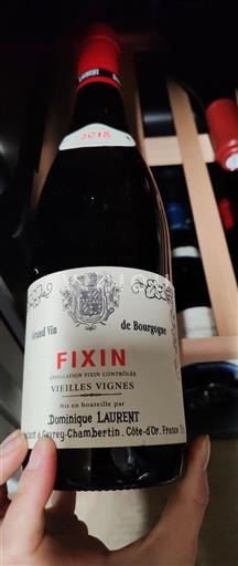 Burgundy Fixin Dominique Laurent Vieilles Vignes 2018