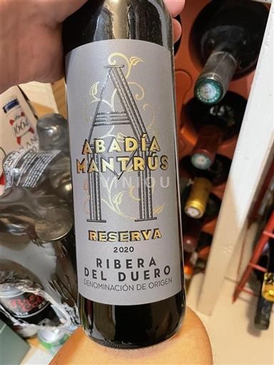 Castile and León Ribera del Duero Abadía Mantrús Reserva 2020