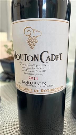 Bordeaux Mouton Cadet 2014