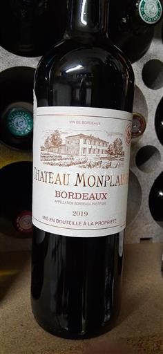 Bordeaux Château Monplaisir 2019