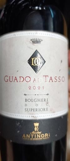 Toscana Non specificato Marchesi Antinori Guado al Tasso 2021