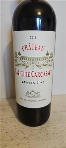 Bordeaux Saint-Estèphe Cru Bourgeois Supérieur Château Laffitte Carcasset 2018