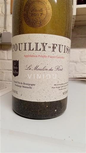Borgogna Pouilly-fuissé Le Moulin du Pont 2017