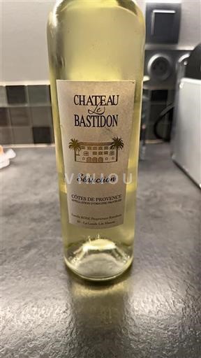 Vin Blanc sec Séduction Domaine Le Bastidon 2024 France Provence Côtes-de-provence