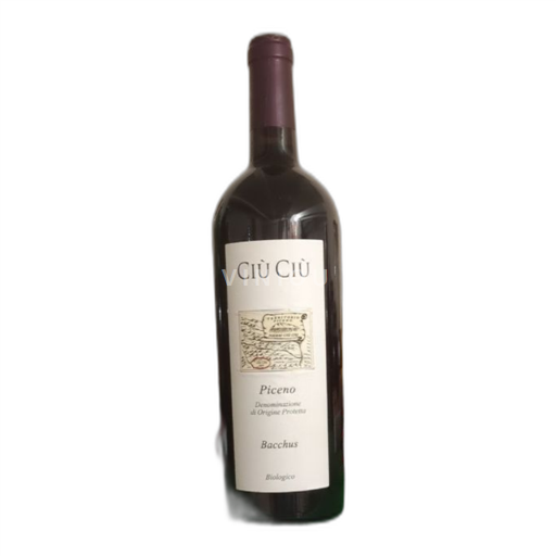 Vin Rouge sec Ciù Ciù 2024 Italie Marche Rosso Piceno bio