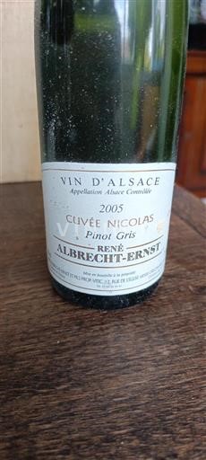 Alsacia Grand Cru Château René Albrecht-Ernst Nicolas 2005