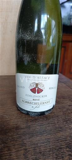 Alsacia Château René Albrecht-Ernst Edelzwicker Sin añada